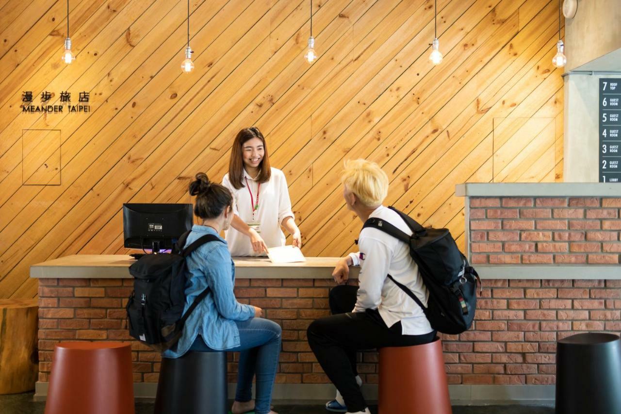 Meander Taipei Hostel - Ximending Exterior photo